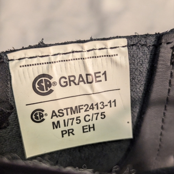 Baffin Black Men's Boots steel toe - Picture 12 of 15